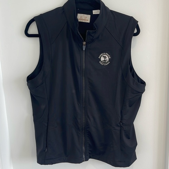 EP PRO Tour Tech Golf Vest Black Size Large - Picture 1 of 7